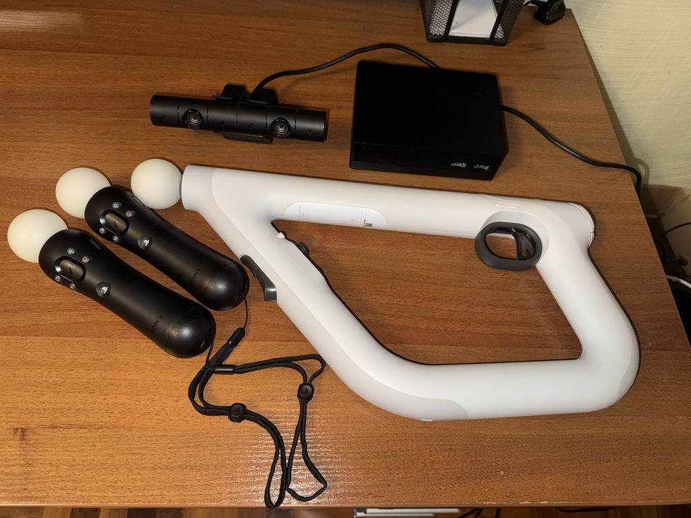 PS VR rev.2, камера, 2 муви та aim controller