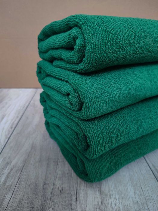 Ręcznik do rąk 50x100 bawełniany butelkowa zieleń 500gm2