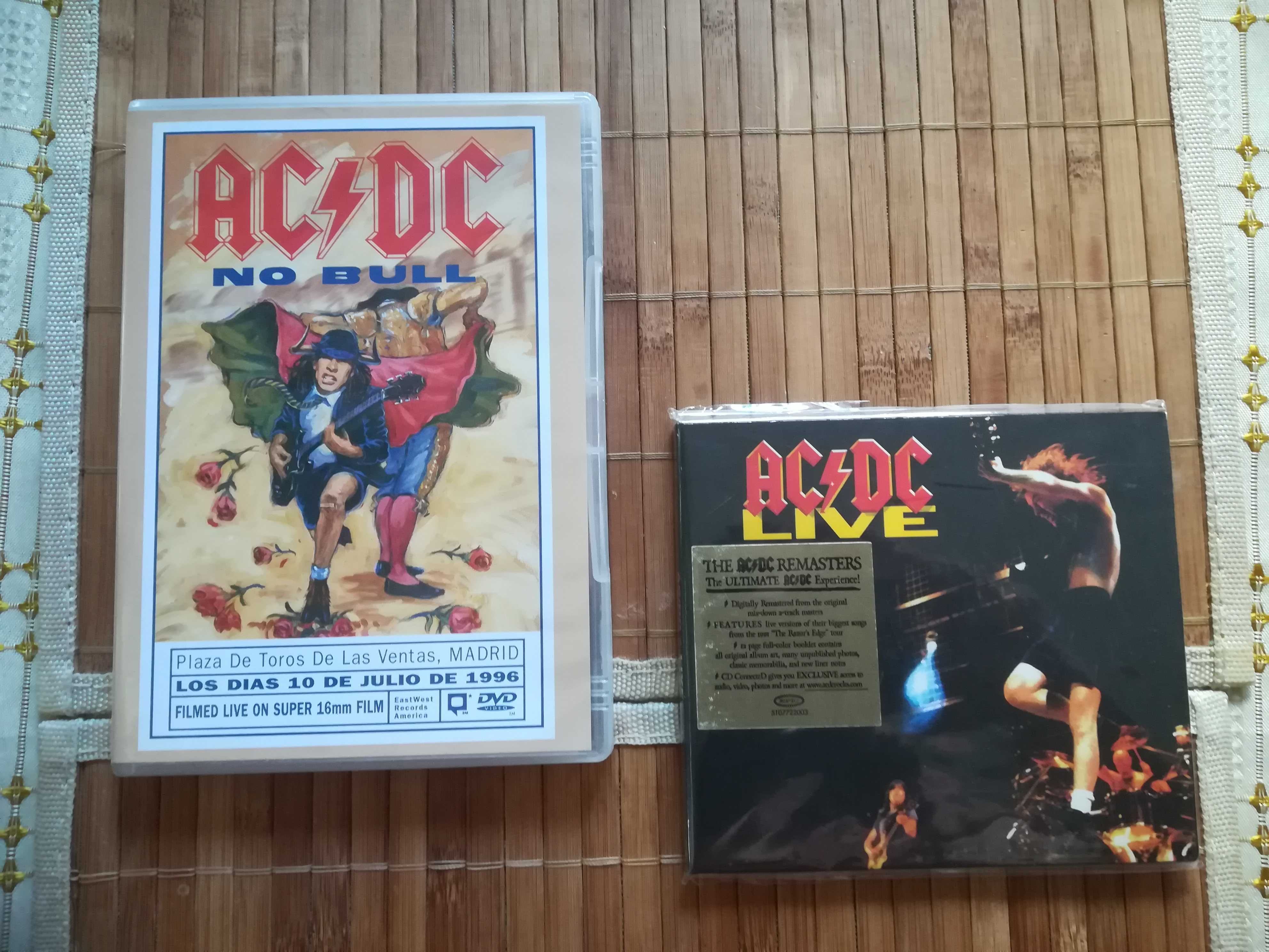 Zestaw 2 płyt AC/DC - Live... - (CD + DVD)