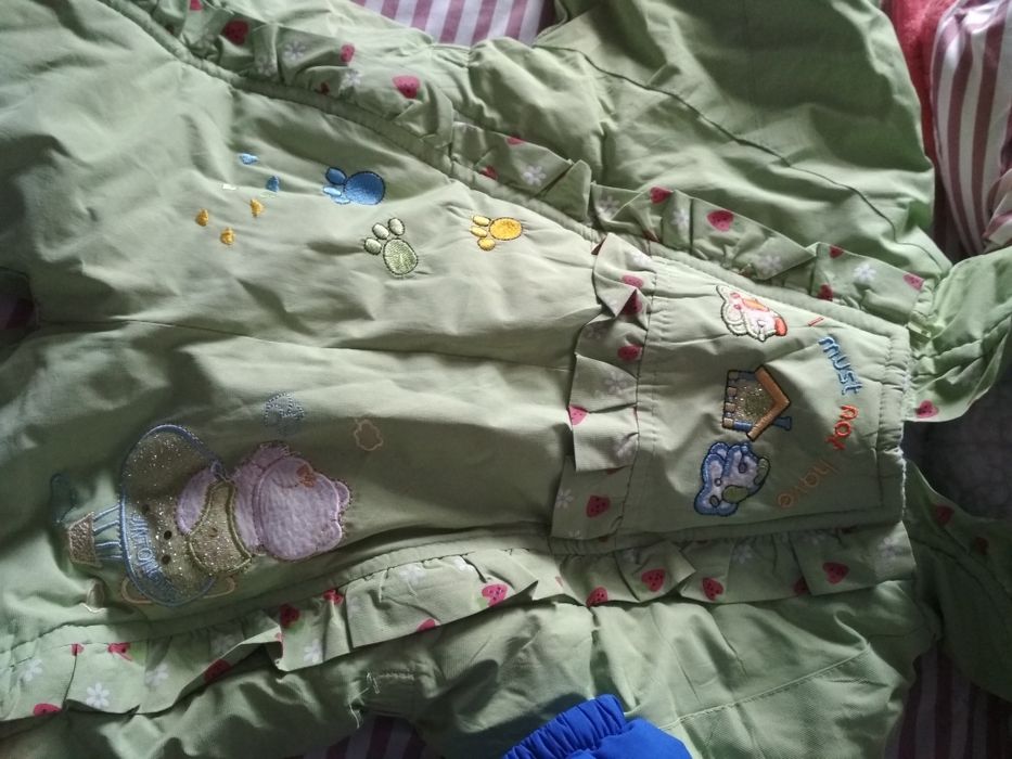 зимний комбинезон на овчине, детские вещи