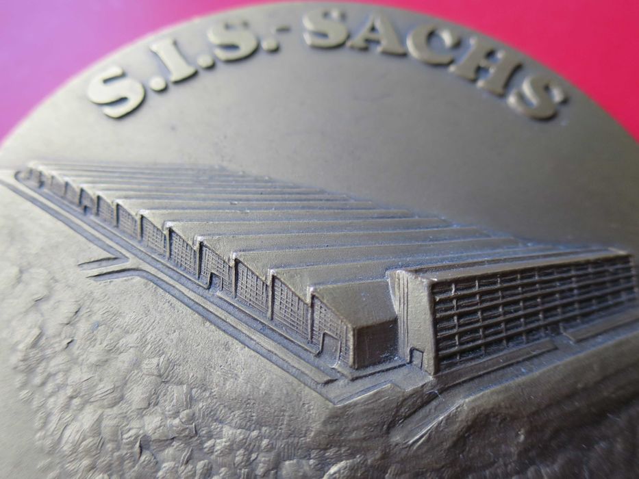 Medalha SIS Sachs - Novas Instalações / 1971 motorizadas motas motos