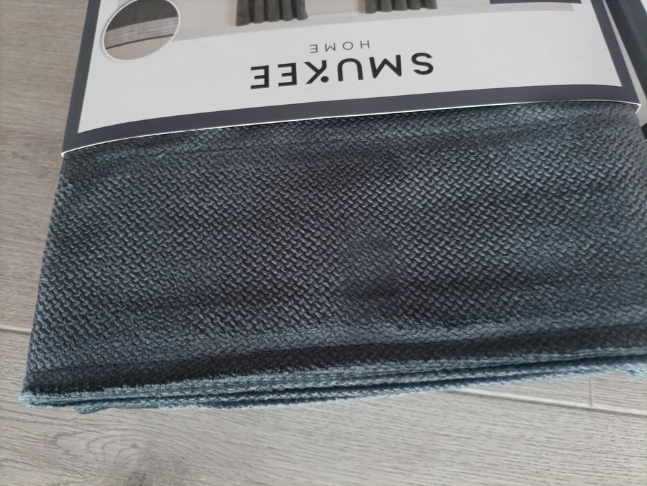 Zasłony 4 szt welurowe welwetowe na taśmie z tunelem Smukee 4x zasłona