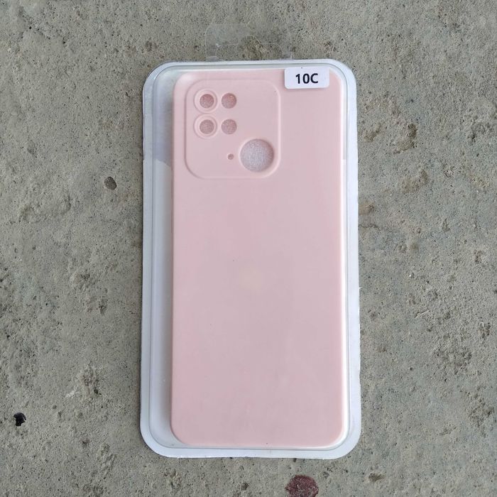 Силіконовий чехол Xiaomi Redmi 10 С рожевий