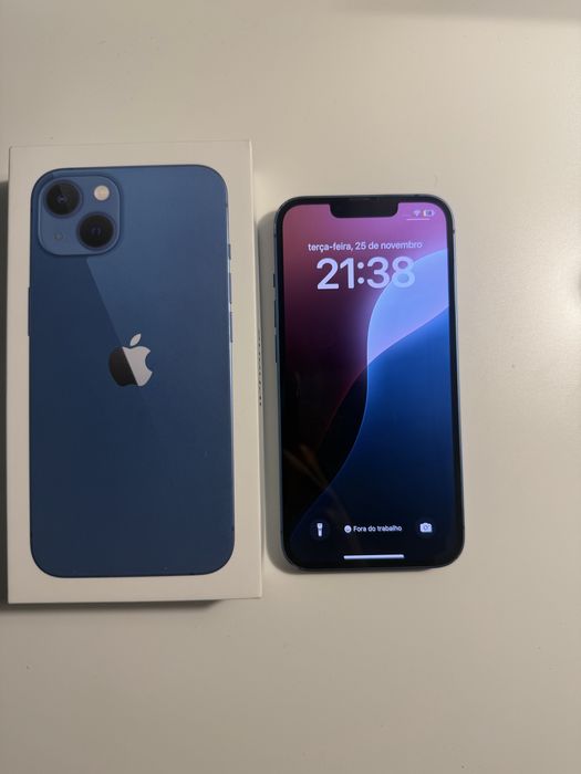 Iphone 13 com 128 GB azul