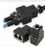 Rozgałęźnik kabli sieciowych RJ45 adapter
