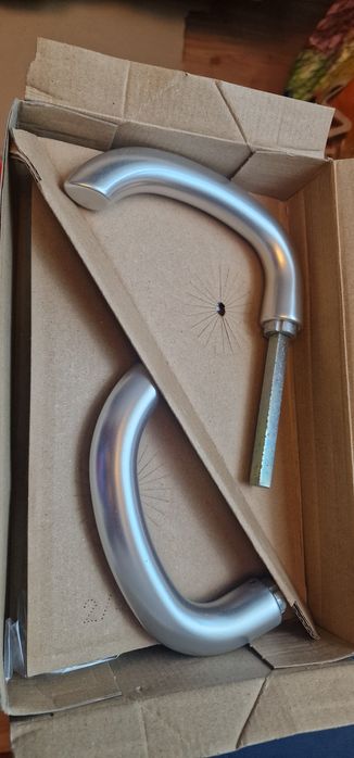 6 KOMPLETÓW Klamki Marseille Aluminiowe