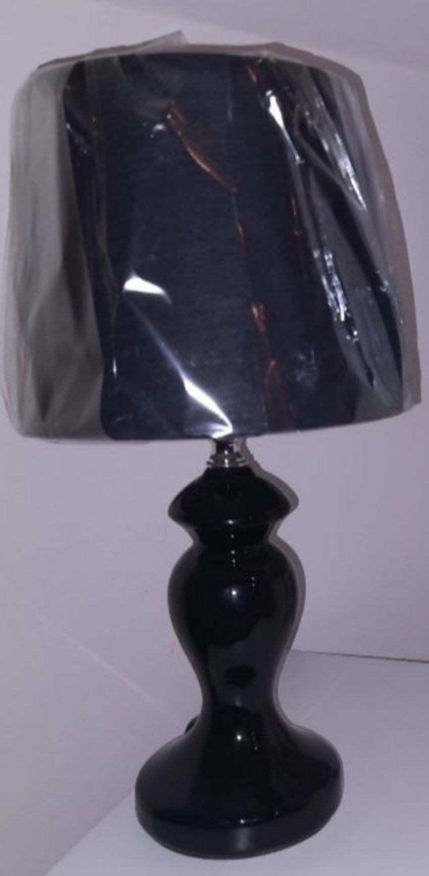 Lampka loft lampa nocna stołowa czarna są 2 sztuki młodzieżowa