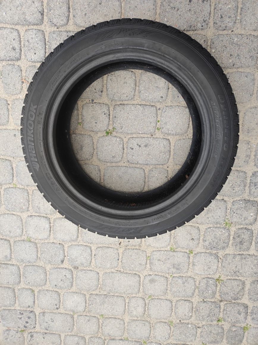 215.55.18 komplet opon zimowych Hankook