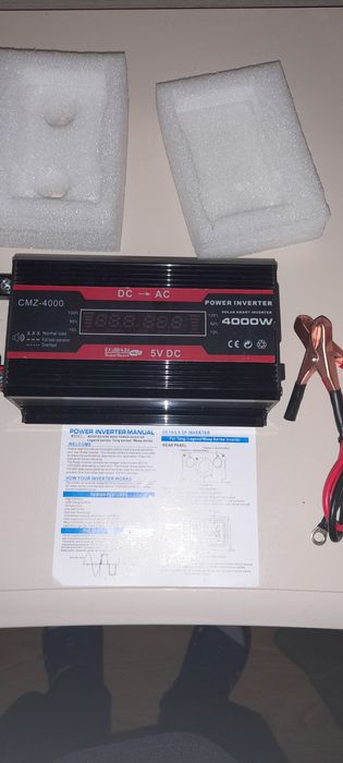 Перетворювач напруги Інвертор CMZ-4000 (12V-220V) Автомобільний перетв