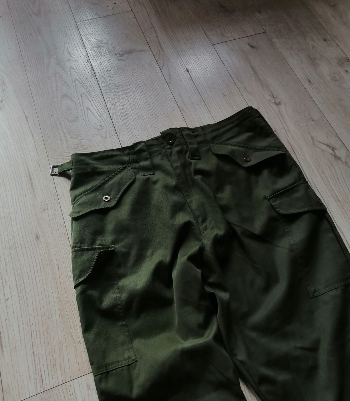 Карго штани зелені мілітарі