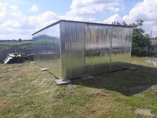 Garaż blaszany 3x5 Garaż Blaszak magazyn na budowe 4x5 4x6 6x5 3x3 5x7