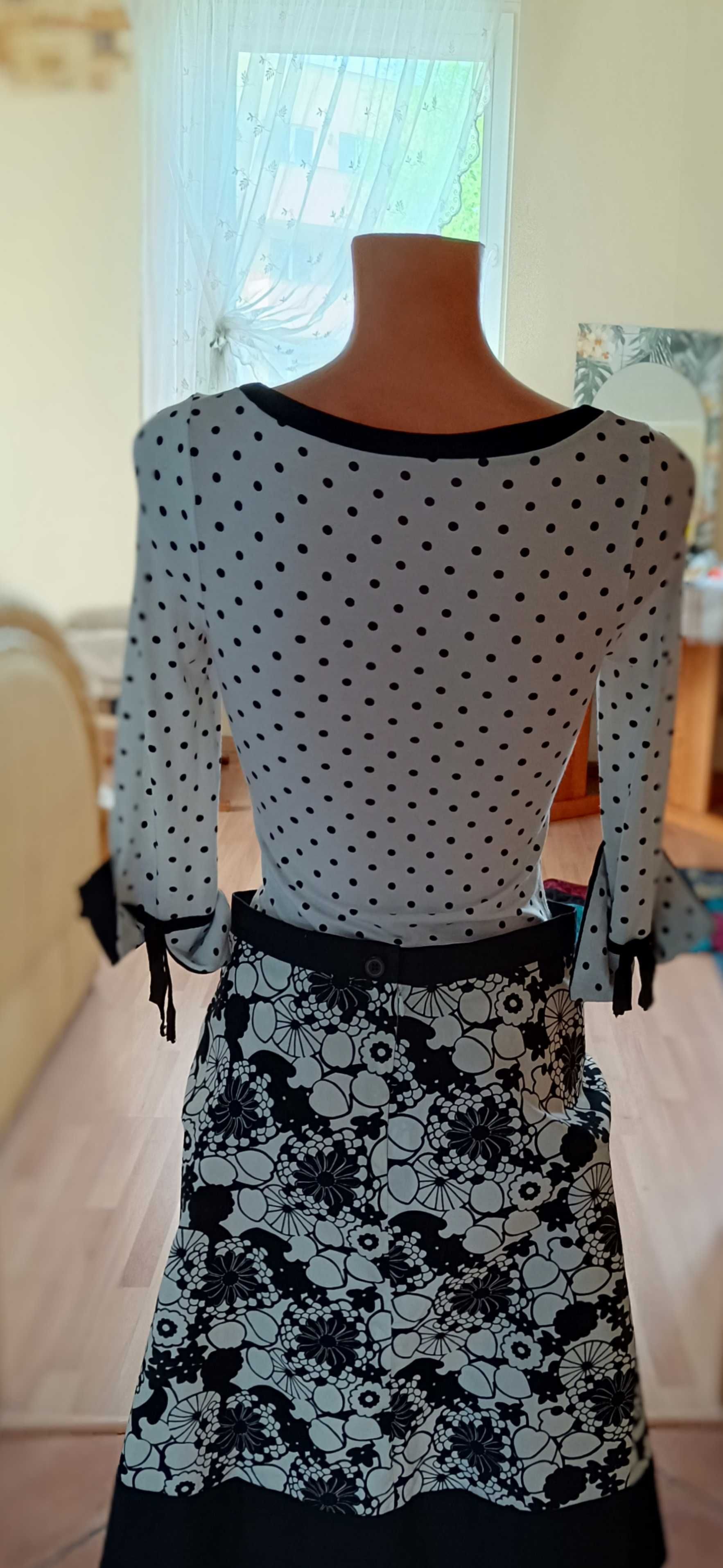 Bluzka+ spódnica włoski komplet