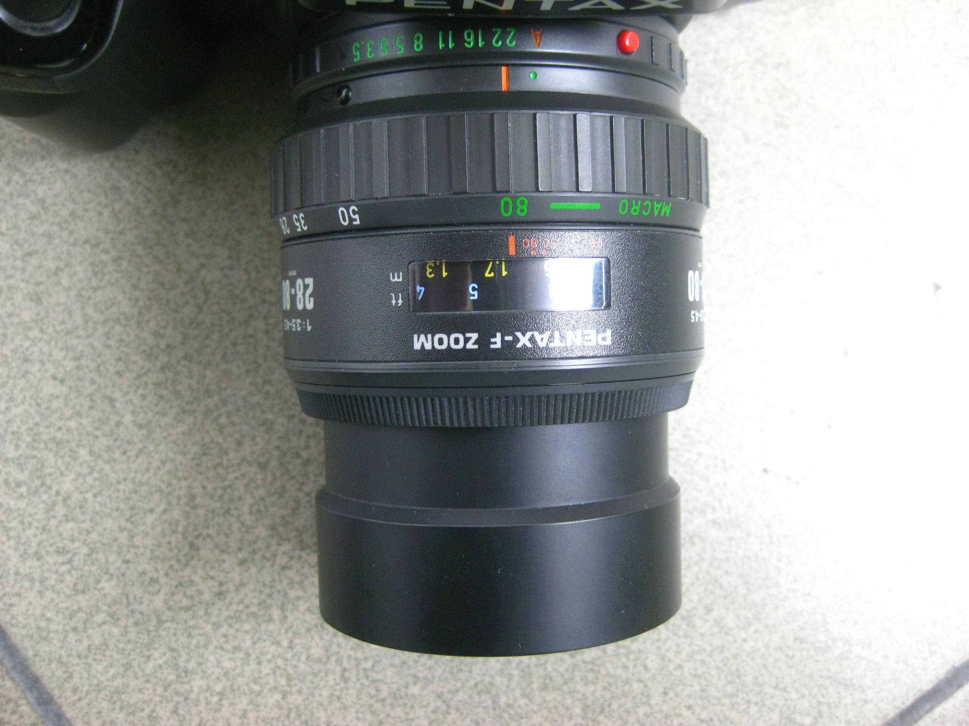 Pentax SF-7 + Obiektyw 28-80
