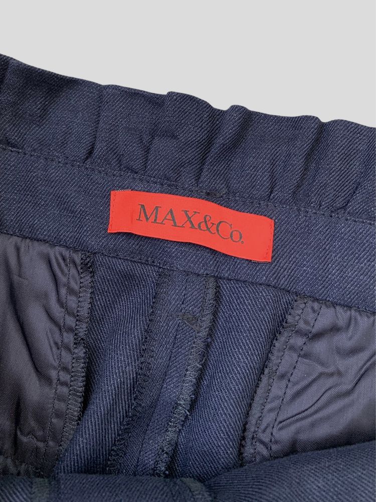 Брюки палаццо Max Mara из льна / льняные брюки