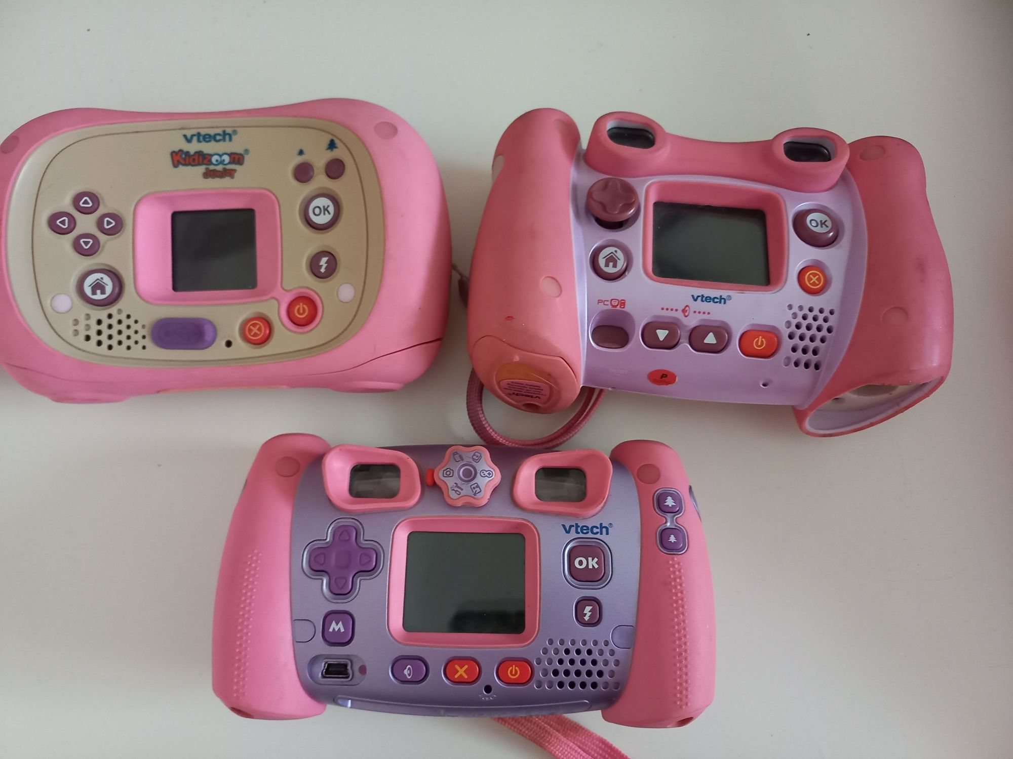 Детский фотоаппарат Vtech Kidizoom лот 3 шт
