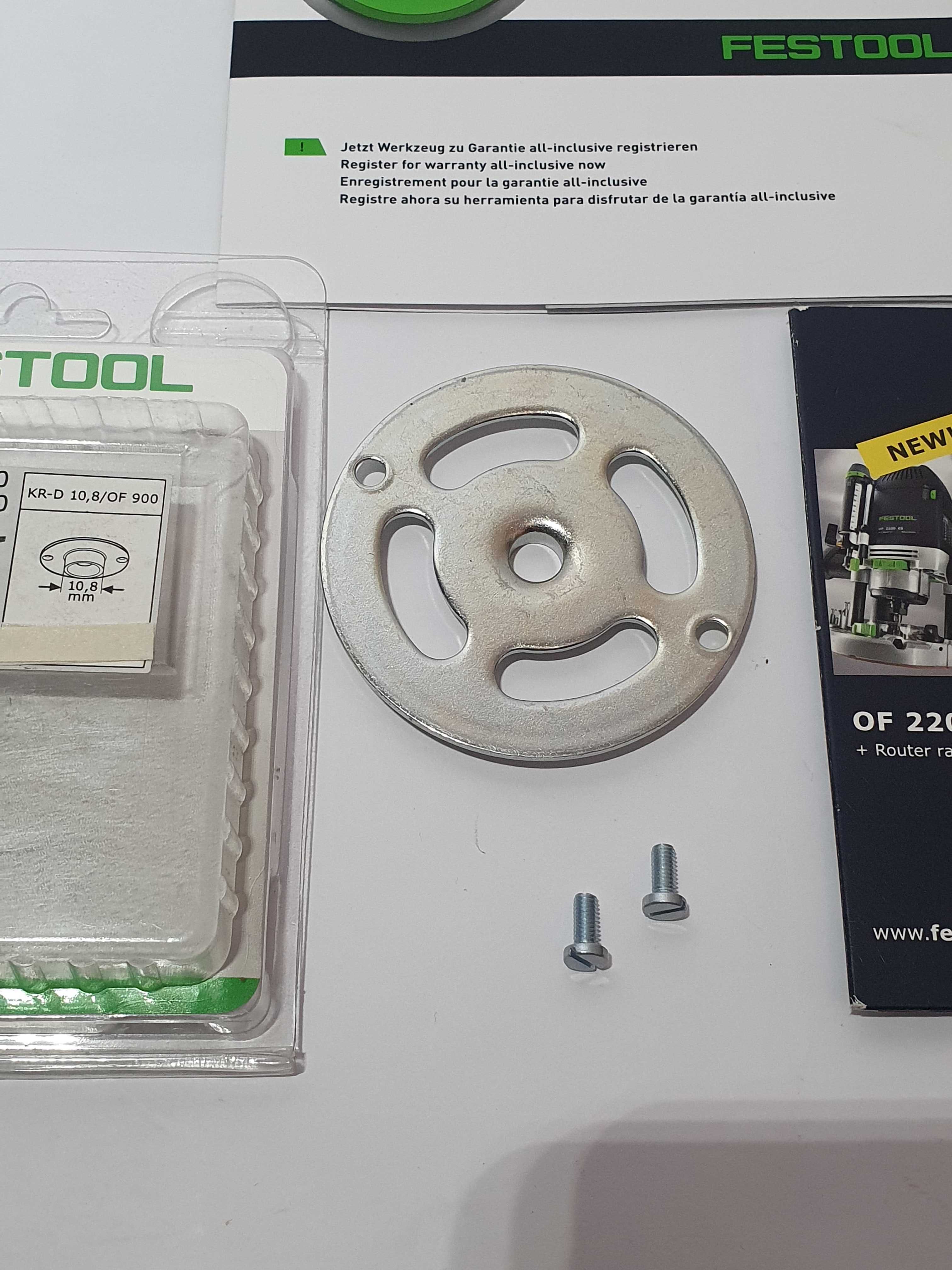 Pierścień kopiujący FESTOOL OF 900,1000,1010 frezarka D 10,8 nowy
