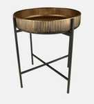 Mesa apoio cor bronze