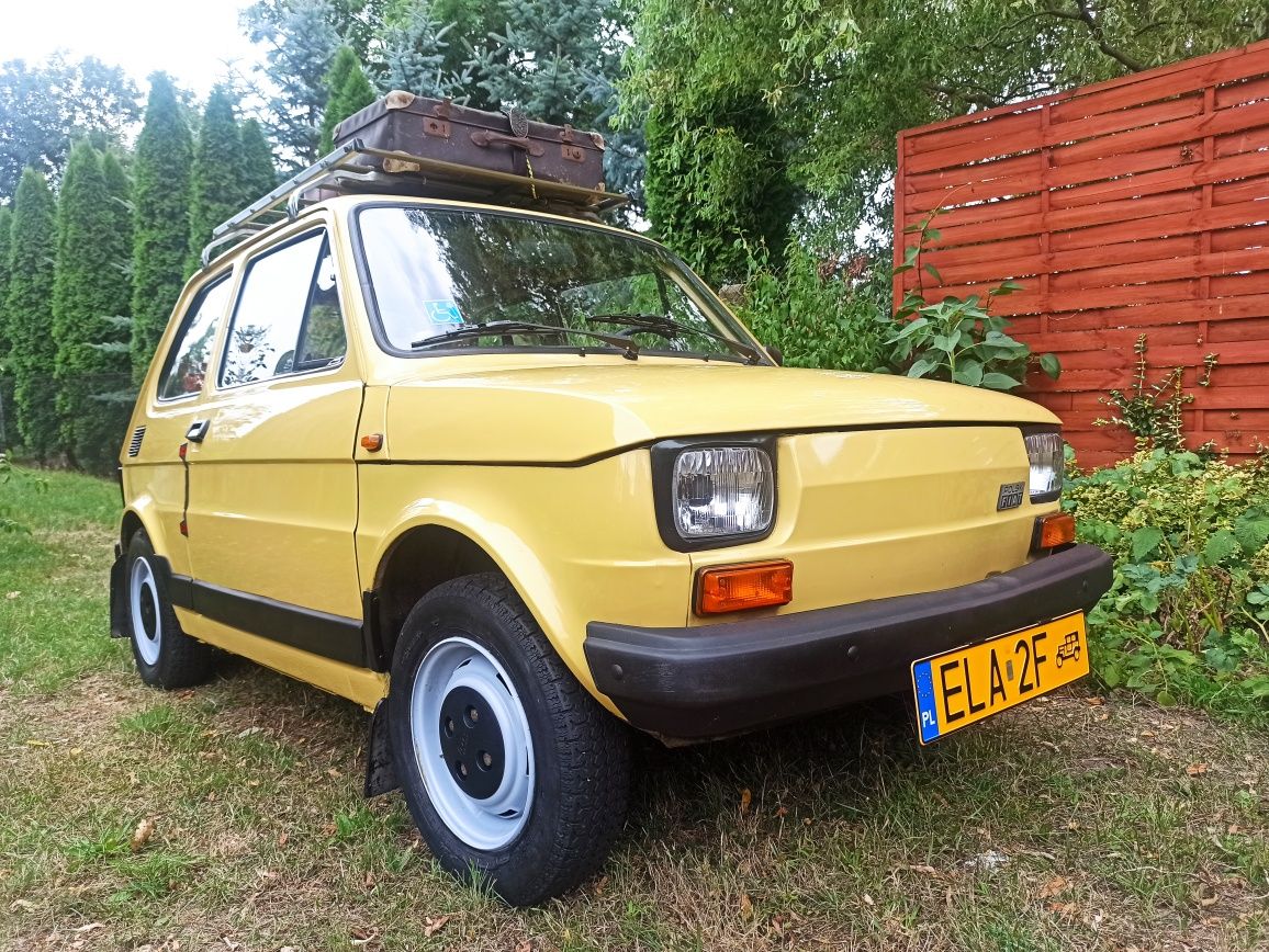 Samochody PRL-u do ślubu  Trabant- fiat 126p