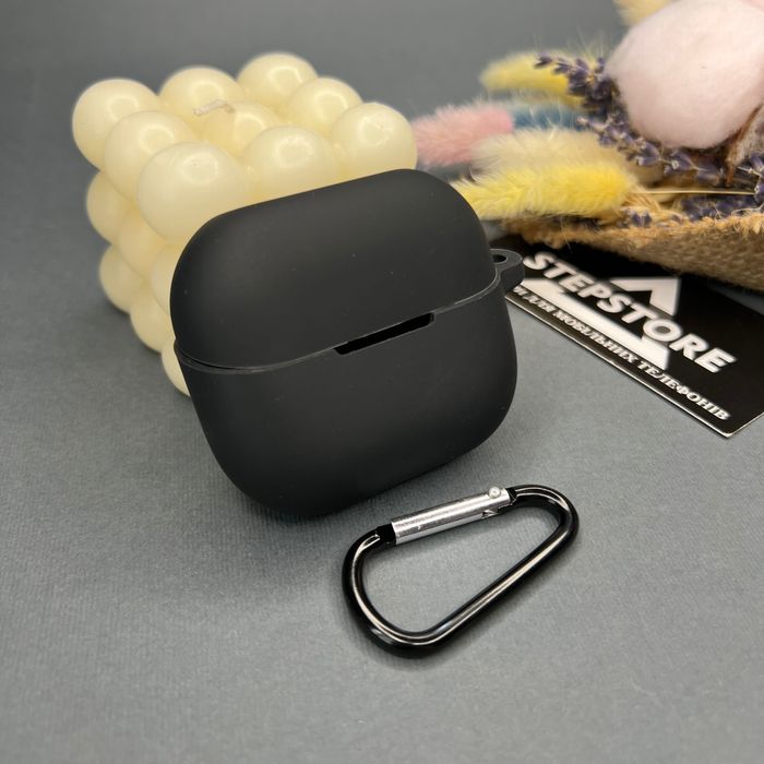Чехол Samsung Galaxy Buds 3 FE силиконовый Pro противоударный карабин