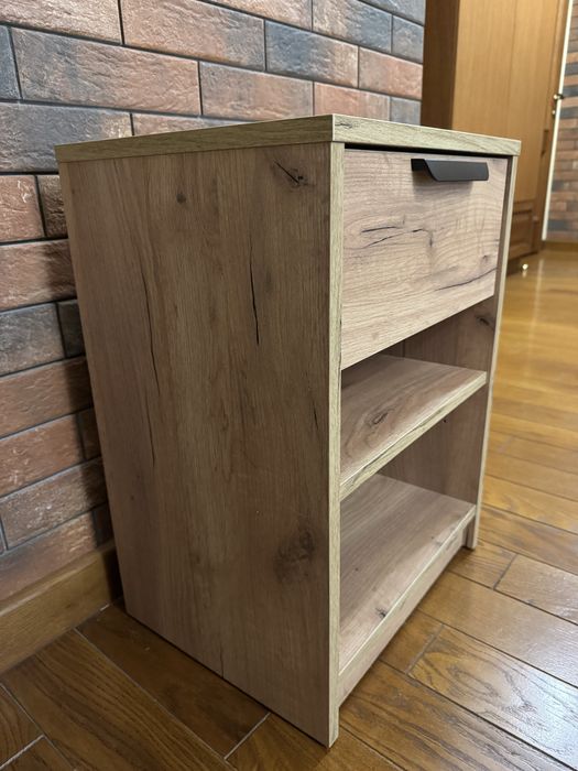 Тумбочка приліжкова JENSLEV 1 дуб, 2 шт