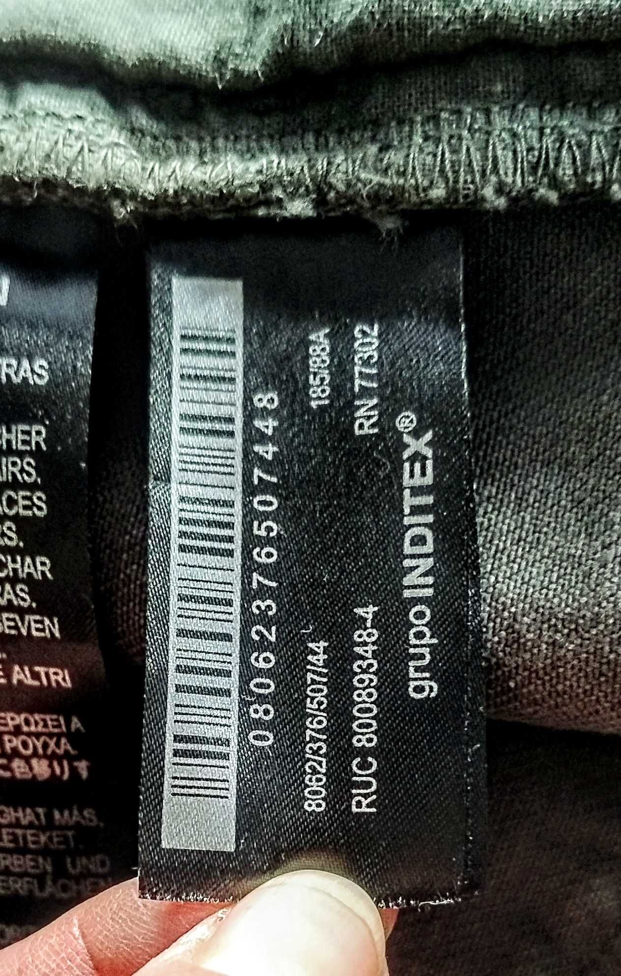 Zara spodnie jeansy męskie szare L/XL bawełna 100%