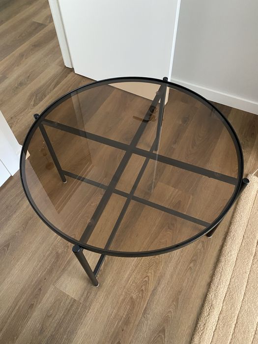 Mesa de Centro em Ferro e Vidro