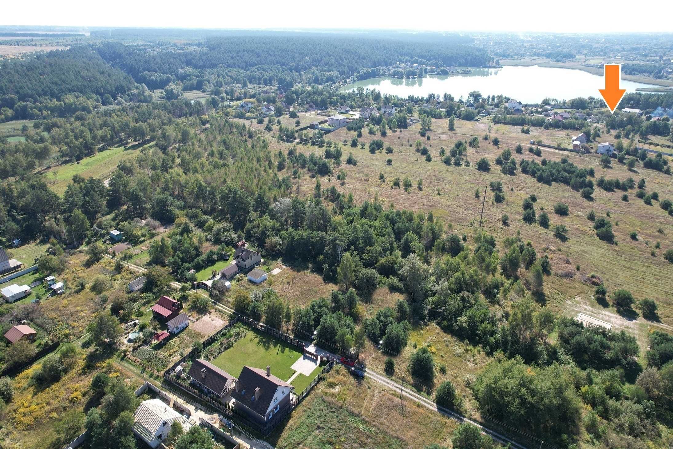 Бобриця-Липовий Скиток продаж ділянки 15 соток в оточенні лісу і озер