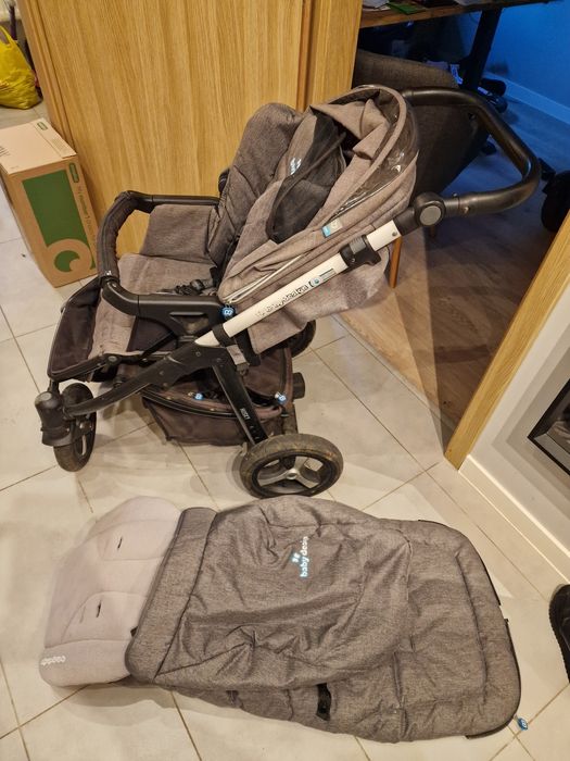 Wózek Baby Design Husky. Ocieplany, pompowane kola!