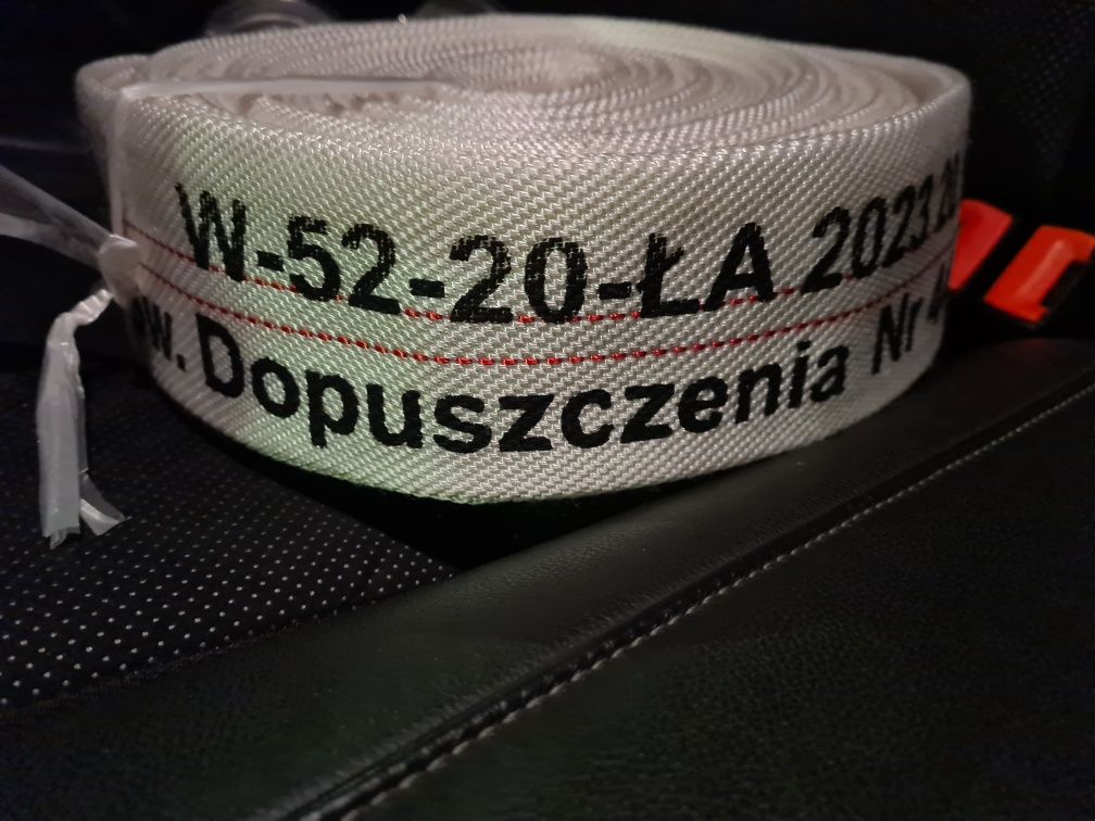 Wąż strażacki 2szt. do motopompy 52mm, 2 cale 20m