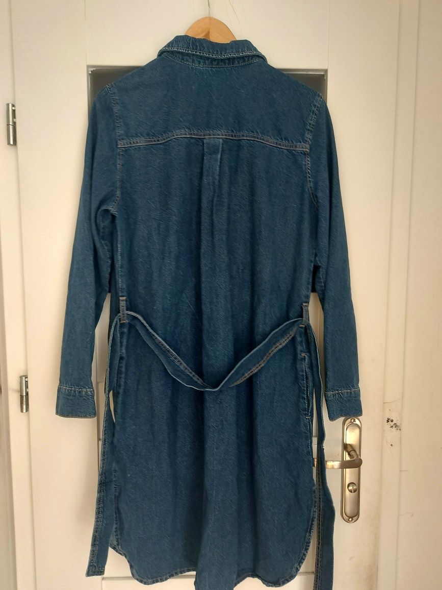 Koszula długa  jeansowa Reserved  xl