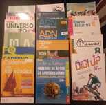Manuais/cad ativid 8 ano - CN - FQ - Mat - Espanh- Inglês
