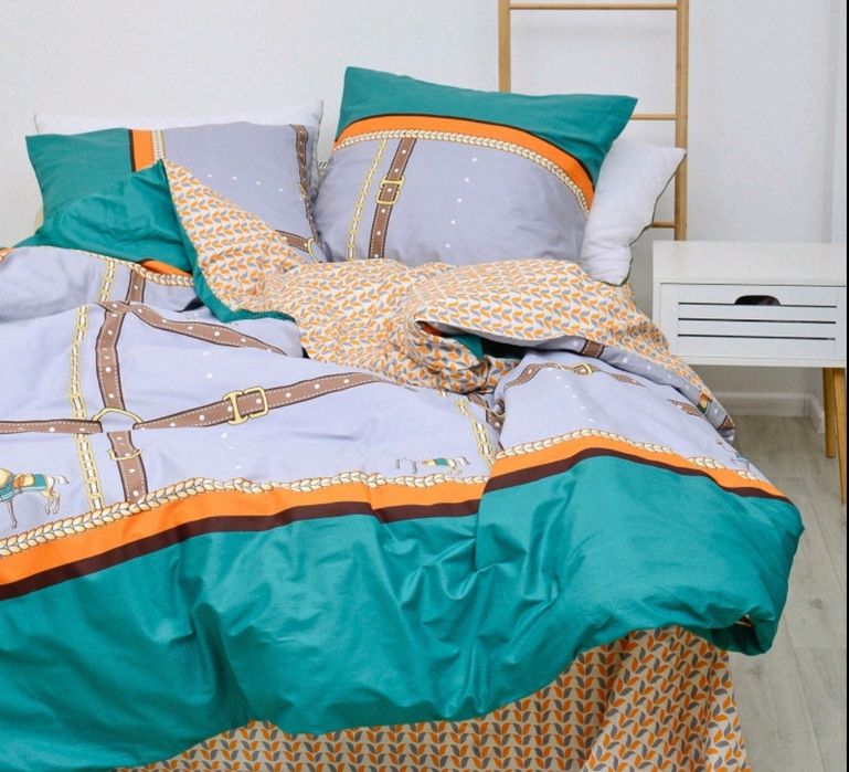 Безкоштовна доставка. Сатинові комплекти 100% бавовна Viluta Вилюта