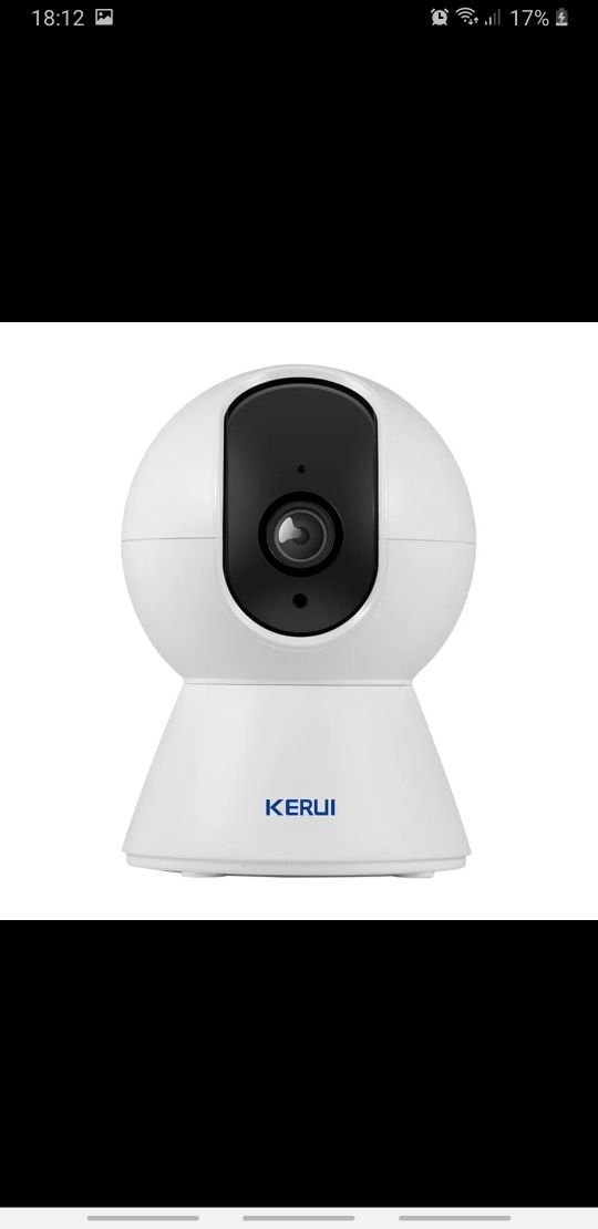Міні камера IP CAMERA поворотна kerui tuya відеоняня
