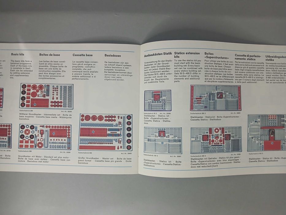 fischertechnik 1000v kit de construção
