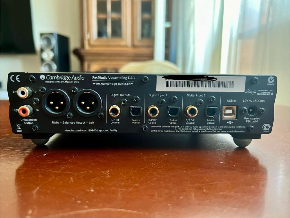 Cambridge Audio DacMagic Upsampling DAC - przetwornik C/A