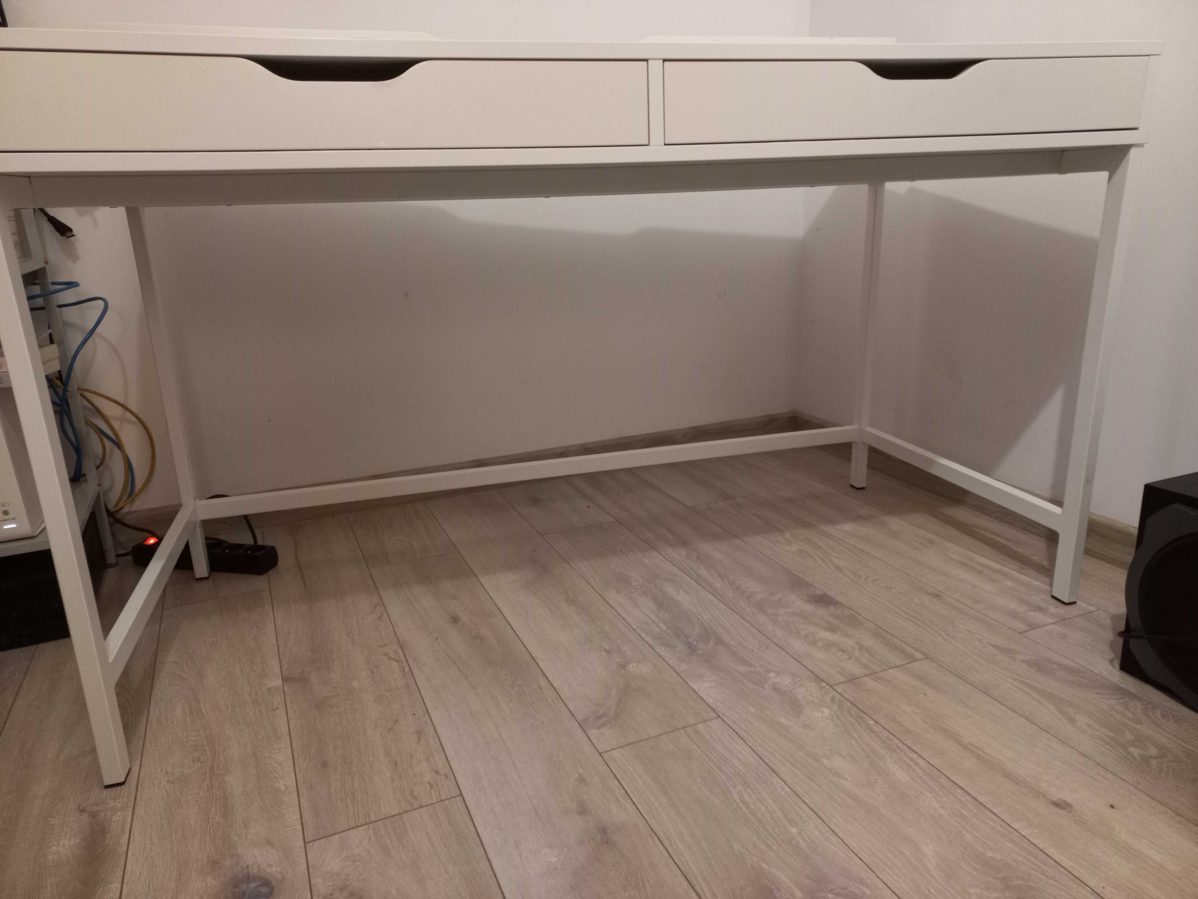 Biurko ALEX IKEA z nadstawką *UŻYWANE* Stan bdb 140x60