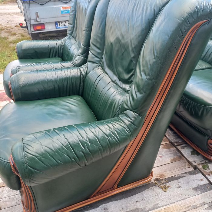 Wypoczynek skórzany