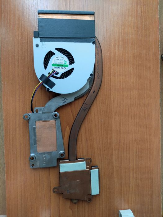 Охолодження для ноутбуку dell 6540, з новим кулером