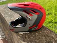 Capacete bell encarnado para bike