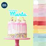 Topo de bolo, cake topper, decoraçāo de bolo para festa