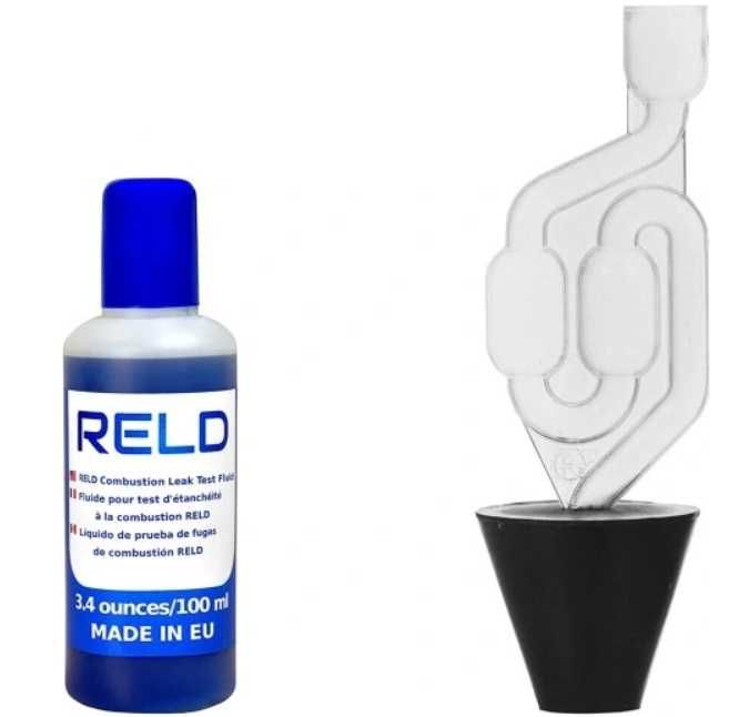 Tester Szczelności Uszczelki GŁOWICY CO2 50 TESTÓW PŁYN