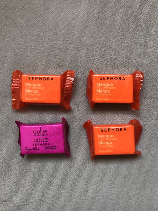 Sais de banho efervescentes Sephora NOVO