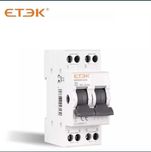 Перемикач I-0-II трипозиційний 2-полюсний 63А ETEK EKCS101-2-63