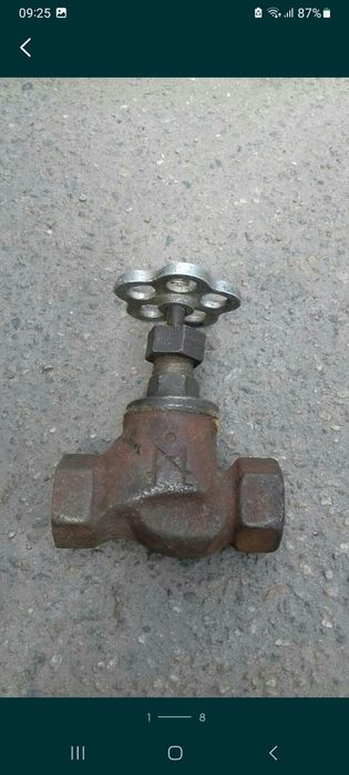 Кран ду 40 , штангенциркуль ссср,  ду 50 , фланец  , флянець , кран пр