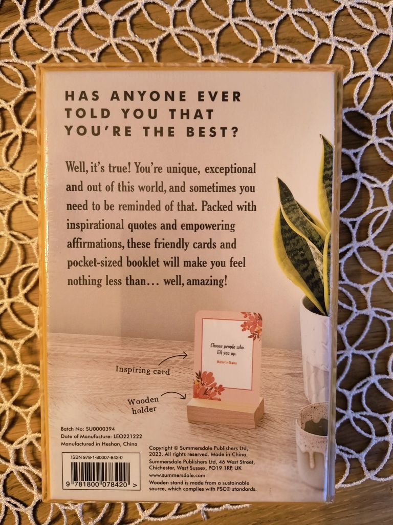 You Are Amazing: 52 Uplifting Cards to Fill You with Joy