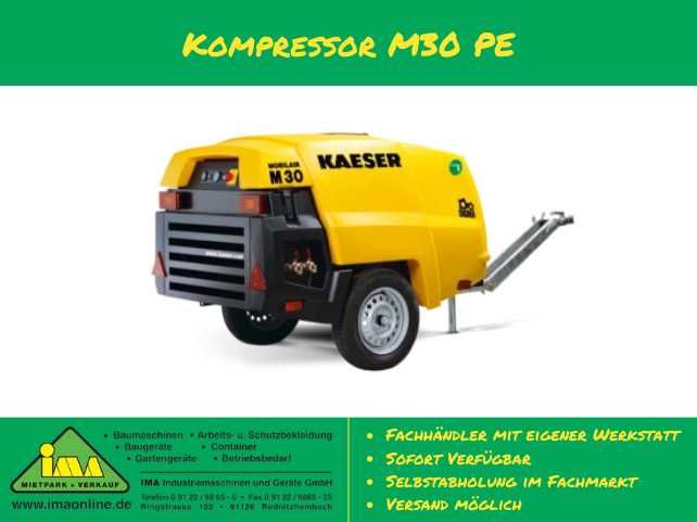 Sprężarka Kompresor M30 PE KAESER Nowe