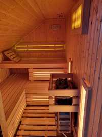 Sauna na poddasze 2 w 1 Infrared-podczerwień + fińska-piec