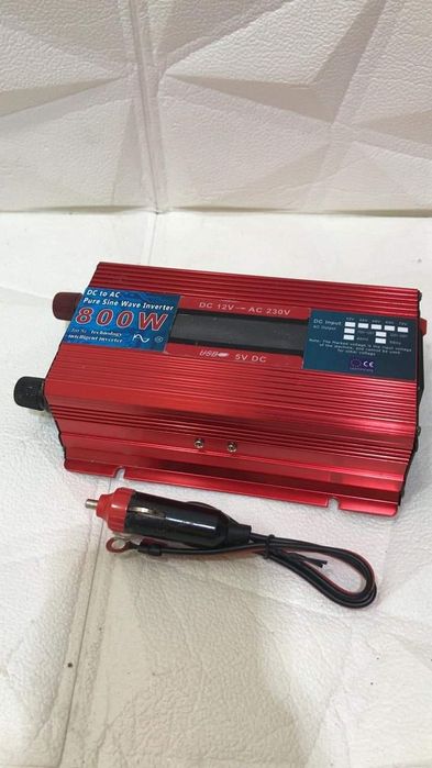 Перетворювач напруги з 12 на 220-230В 800W UKC КС-500D