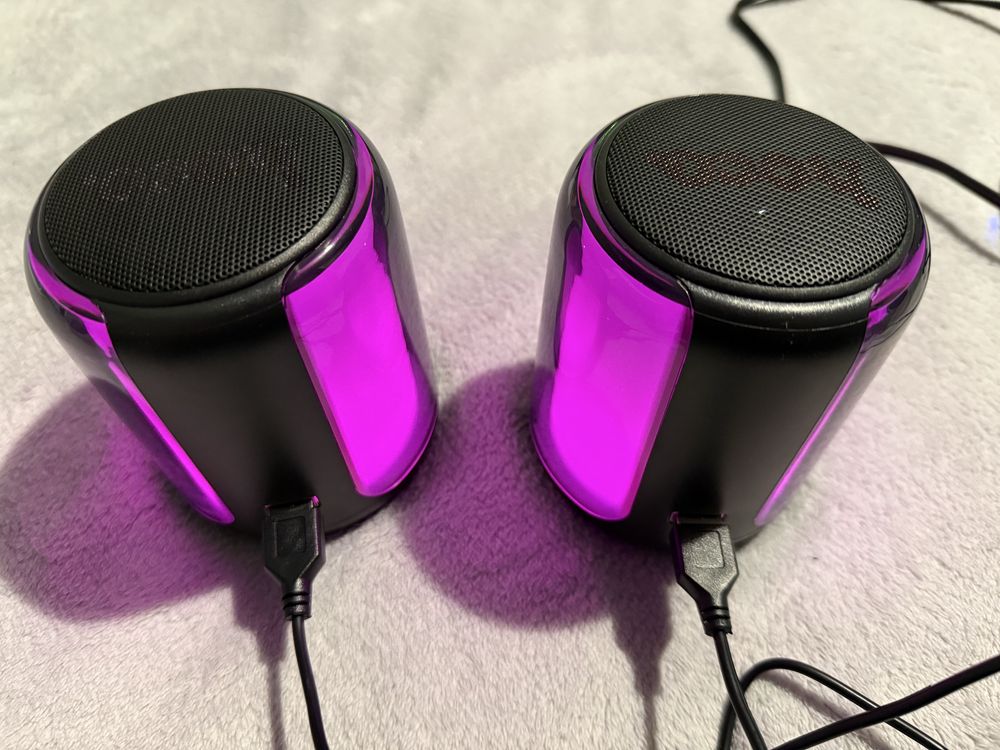 USB колонки RGB с bluetooth для ПК/ноутбука