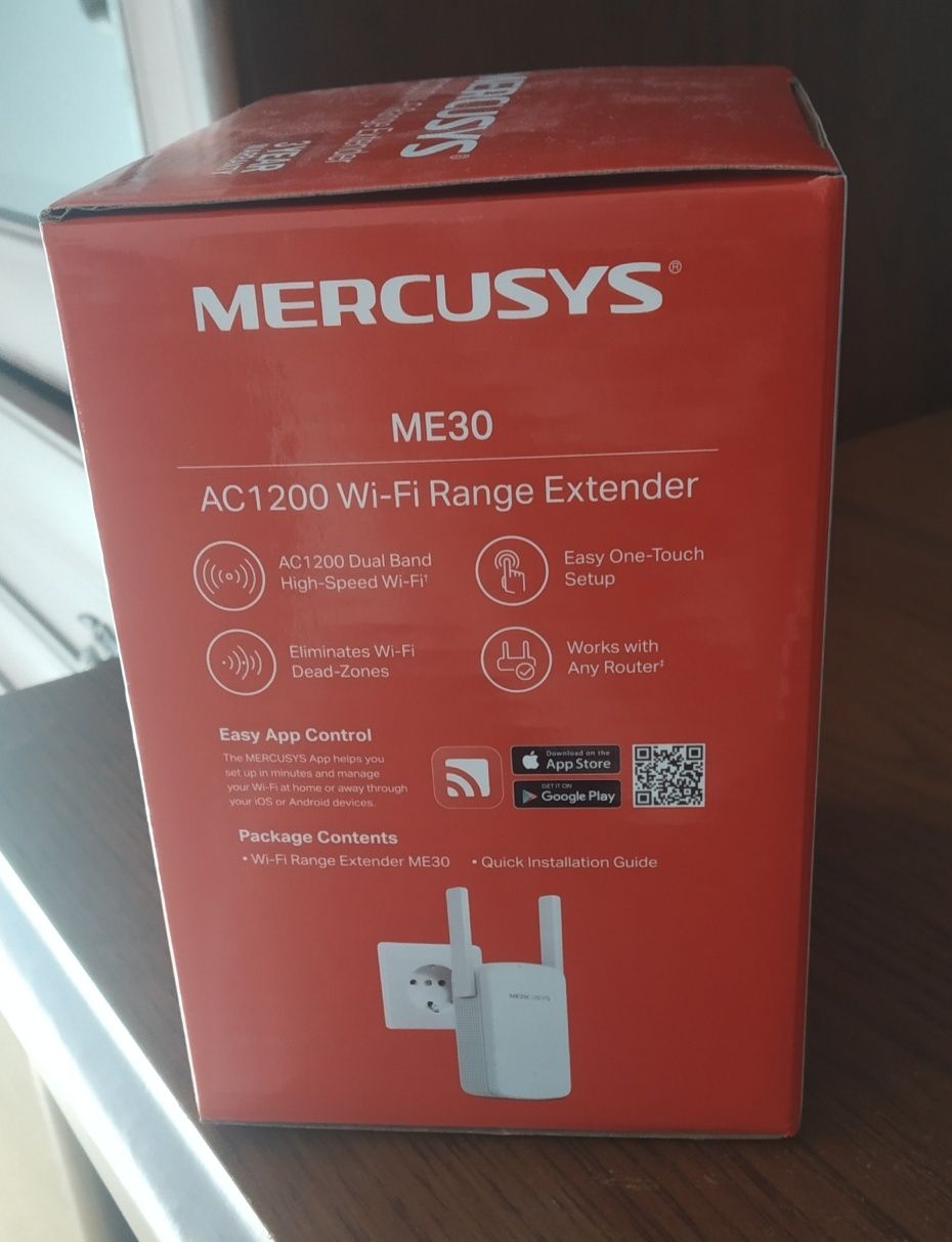 Wzmacniacz sygnału Wifi Mercusys ME30
